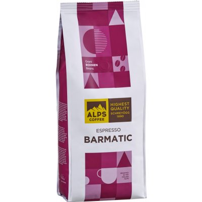 ALPS COFFEE káva Espresso Barmatic zrnková 0,5 kg – Hledejceny.cz