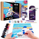 Okto výtvarný set na malování hmotou Santorini 30 × 40 cm – Hledejceny.cz