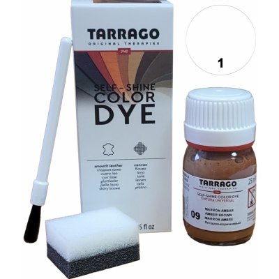 TARRAGO na kůži-Color dye 25 ml, bílá č.1 – Sleviste.cz