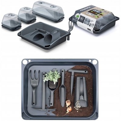Prosperplast RESPANA TABLE TOP SEED STARTER SET Sadbovač 57,6x46x19cm antracit – HobbyKompas.cz