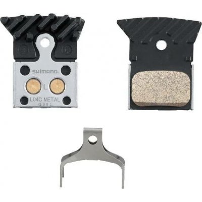 SHIMANO brzdové destičky - BRAKE PADS L04C - stříbrná | Zboží Auto