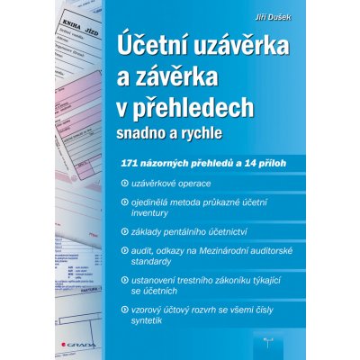 Účetní uzávěrka a závěrka v přehledech - Dušek Jiří – Zbozi.Blesk.cz