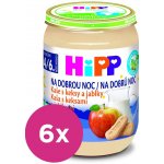 Hipp Bio na dobrou noc krupicová s banánem 6 x 190 g – Zbozi.Blesk.cz
