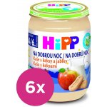 Hipp Bio na dobrou noc krupicová s banánem 6 x 190 g – Zboží Dáma