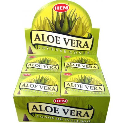 Hem Vonné kužely Aloe Vera 10 ks – Zbozi.Blesk.cz