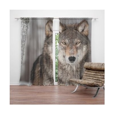 Sablio Závěs Vlk 2: 2ks 140x250cm – Hledejceny.cz
