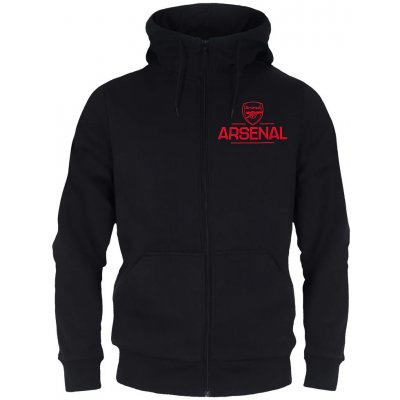 Fan-shop mikina ARSENAL FC zip black – Sleviste.cz