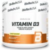 Vitamín a minerál Biotech USA Vitamin D3 práškový 150 g Lemon