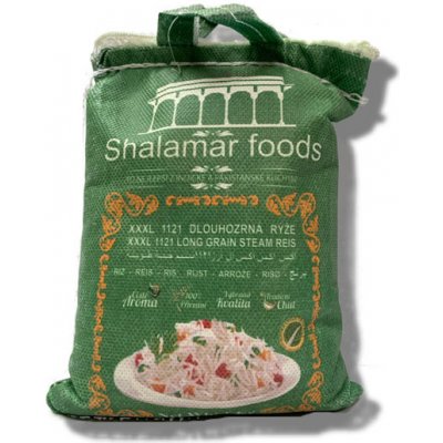 SHALAMAR Rýže basmati extra dlouhá 1 kg