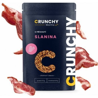 Červíci s příchutí SLANINA 20 g – Hledejceny.cz
