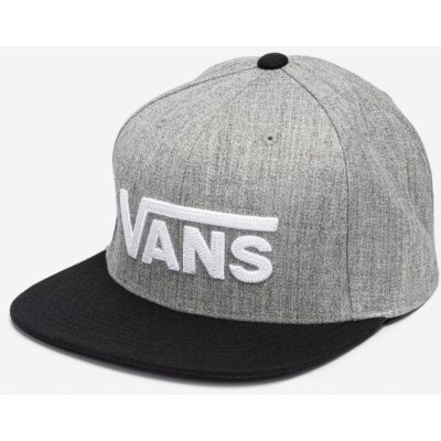 Vans Drop V II Snapback Heather Gray/Black – Sleviste.cz