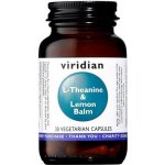 Viridian L-Theanine & Lemon Balm 30 kapslí – Hledejceny.cz