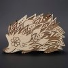 Dekorace Amadea dřevěná dekorace ježek masivní dřevo 15x95x18 cm
