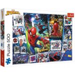 Trefl Spidermankoláž z plakátů 37391 500 dílků – Zboží Mobilmania