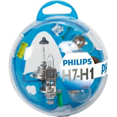SADA ŽÁROVEK PHILIPS 55720EBKM - H1/H7 12V – Hledejceny.cz