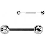Šperky4U piercing do jazyka titan PUSH IN TIT1316-16165 – Zboží Dáma