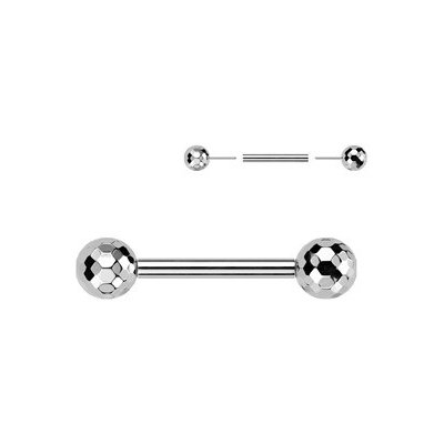 Šperky4U piercing do jazyka titan PUSH IN TIT1316-16165 – Zboží Dáma