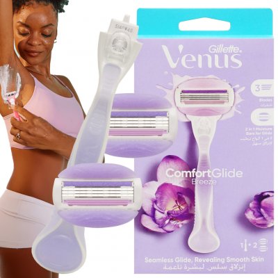 Gillette Venus ComfortGlide Breeze + 2 ks hlavic – Zboží Dáma
