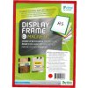 Stojan na plakát tarifold Display Frame - magnetický rámeček, A5, červený