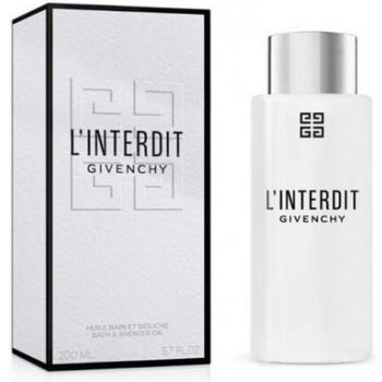 Givenchy L´ Interdit koupelový a sprchový olej 200 ml