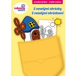 Omalovánky do kapsy Písmenka 105 x 148 mm A6 32 stran – Zbozi.Blesk.cz