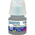 Akrylová barva Giotto Decor matt 25 ml stříbrná – Hledejceny.cz