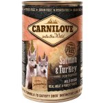 Carnilove Wild Meat Salmon & Turkey Puppies 6 x 400 g – Zboží Mobilmania