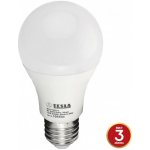 Tesla LED žárovka BULB, E27, 8W, 230V, 806lm, 25 000h, 3000K teplá bílá, 220st – Zboží Živě