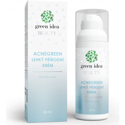 Green idea Acnegreen lehký přírodní krém 50 ml – Sleviste.cz
