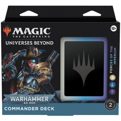 Wizards of the Coast Magic The Gathering Warhammer 40K Commander Deck Forces Of The Imperium – Zboží Mobilmania