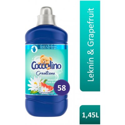 Coccolino Creations Water Lily & Pink Grapefruit koncentrovaná aviváž 58 PD 1,45 l – Zbozi.Blesk.cz