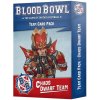 Příslušenství ke společenským hrám GW Warhammer Blood Bowl Chaos Dwarf Team Card Pack