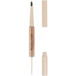 Makeup Revolution Fluffy Brow Filter Duo oboustranná tužka na obočí pro fixaci a tvar Dark Brown 0,12 g – Hledejceny.cz