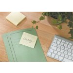 Ekologický samolepicí bloček POST-IT 76x76mm, 16 bločků po 100 listech, žlutý – Hledejceny.cz