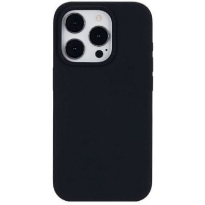 eSTUFF Silicone case iPhone 15 Pro černý