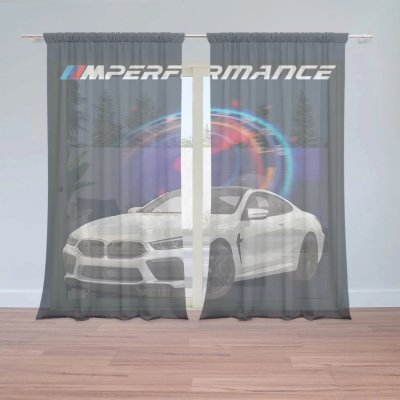 Záclony MPERFORMANCE Tachometr: 2 ks - 150x250 cm - Sablio – Hledejceny.cz