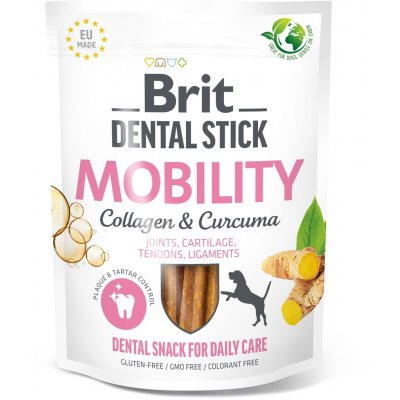 Brit Dog Dental Stick Mobility with Curcuma & Collagen 251 g – Zboží Dáma