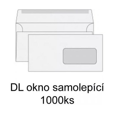 Obálka DL s oknem KRPA samolepící – Zboží Živě