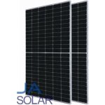 JA Solar Bifaciální solární panel 550 Wp JAM72D30-550/MB stříbrný rám – Hledejceny.cz