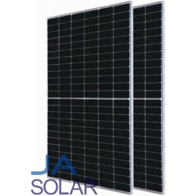 Bifaciální solární panel JA Solar 550Wp stříbrný rám