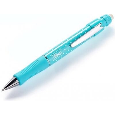 PRYM Plnící pero na křídy pr. 0,9 mm s integrovanou gumou tyrkysové – Zboží Mobilmania