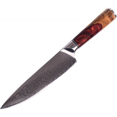 MARMITON Keiko japonský damaškový nůž 21cm pryskyřice/Pakkawood VG10 – Zboží Mobilmania
