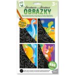 ARGUS Kreativní tvoření škrabací obrázky dinosaurus – Hledejceny.cz