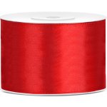 Stuha saténová ČERVENÁ, 50 mm x 25 m – Zbozi.Blesk.cz