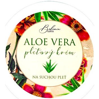 Bohemia pleťový krém aloe vera suchá pleť 200 ml