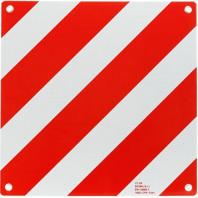 FIAMMA Reflexní cedule - nadměrný náklad 50x50cm – Zboží Mobilmania