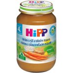 HiPP Bio Mrkev s rýží a telecím masem 190 g – Zboží Dáma