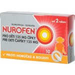 NUROFEN PRO DĚTI RCT 125MG SUP 10 – Zbozi.Blesk.cz