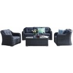 Rojaplast RICHMOND ratanová souprava antracit – Zboží Mobilmania