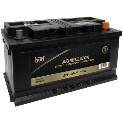 Hart 12V 80Ah 740A 564 514 | Zboží Auto